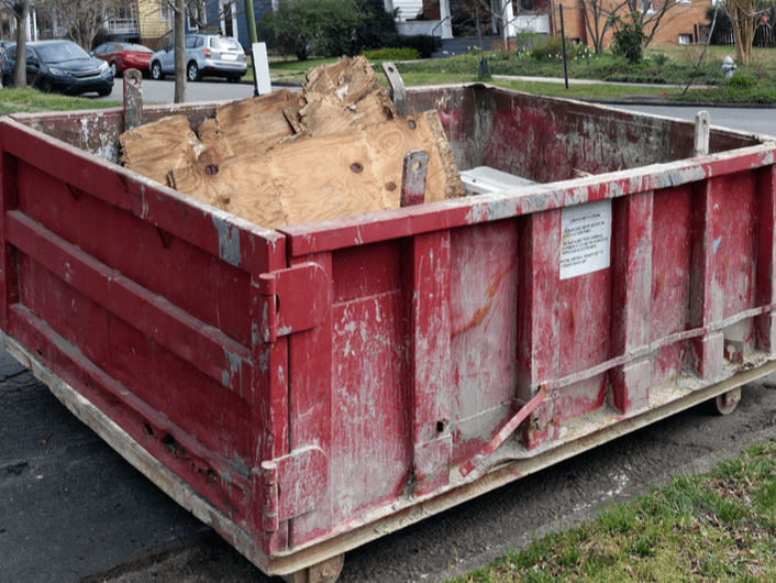 Large Sized Dumpster Rental in Long Beach 